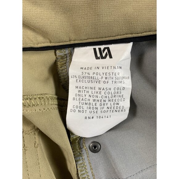 VRST Mens 38x30 Pants Fits (38x28) Commuter Athletic Fit Beige Active MAX200401 - Picture 5 of 7